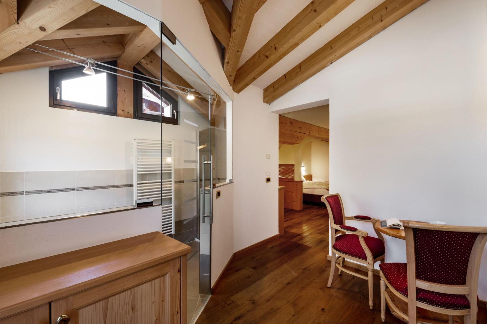 Hotel Terme Antico Bagno Pozza di Fassa Chambre photo